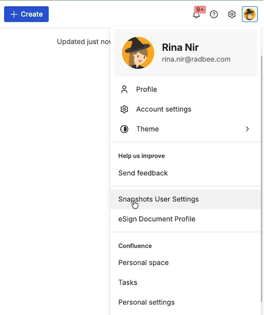 snapshots-user-settings-entrypoint.png